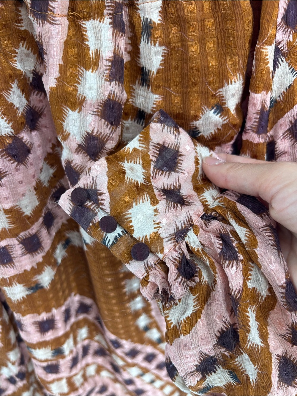 Marie Oliver Silk Blend Jenna Top - Size small - Picture 3 of 7